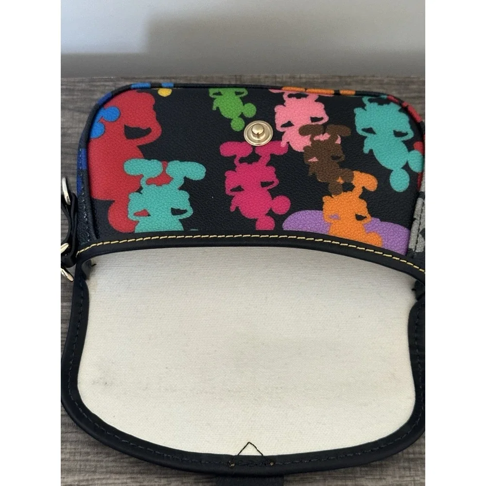 DOONEY & BOURKE Disney Park Wonder Mickey Silhouette Multicolor‎ Wristlet